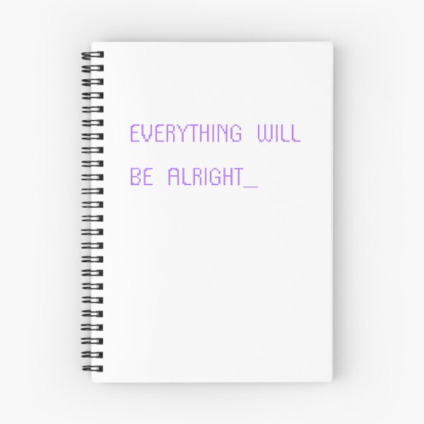 Item preview, everything will be alright designed and sold by rainbowcatnip.