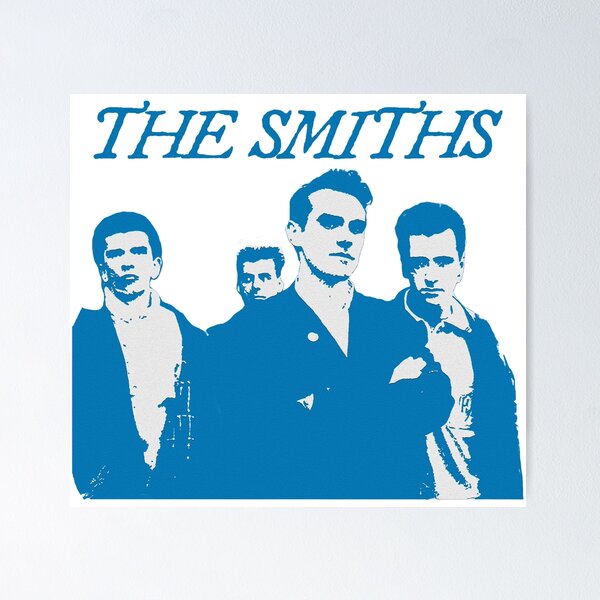 The smiths there is a light that never goes out blue Poster