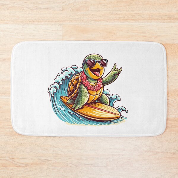 Item preview, Surfing Turtle  designed and sold by TomTeeShop01.