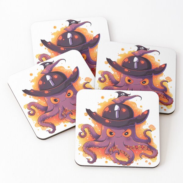 Item preview, Pirate Octopus Enchanter designed and sold by DenseColor.