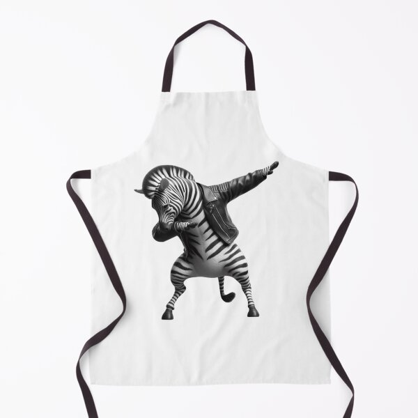 Item preview, Dabbing Cool Zebra wearing Leather Jacket designed and sold by erkabees.