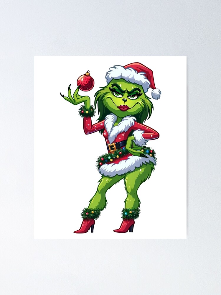 The Grinch Colors Posters for Sale