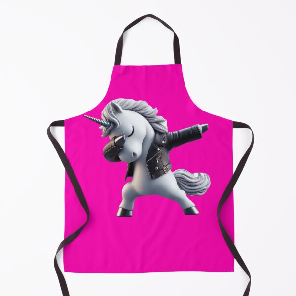 Item preview, Dabbing Pale Unicorn wearing a Leather Jacket designed and sold by erkabees.