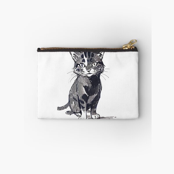 Item preview, Minimalist Cat Art: Mesmerizing Black Line Design designed and sold by SirZeus.