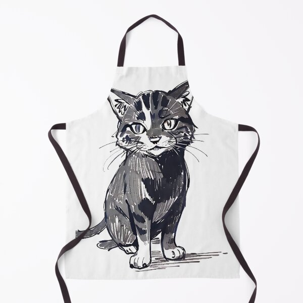 Item preview, Minimalist Cat Art: Mesmerizing Black Line Design designed and sold by SirZeus.