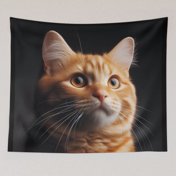 Item preview, Realistic Orange Shorthair Pawtrait designed and sold by PawtraitRealism.