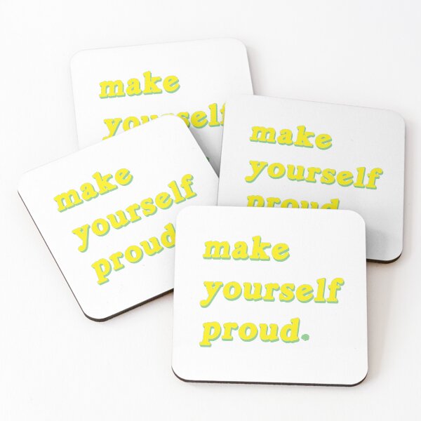 Item preview, make yourself proud designed and sold by rainbowcatnip.
