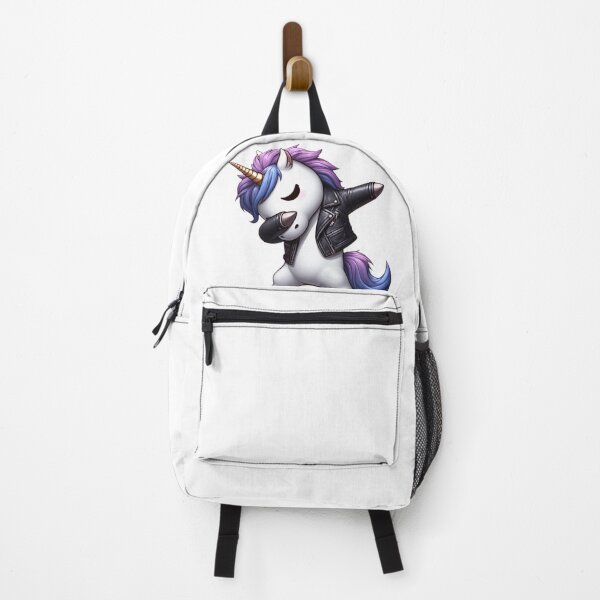 Item preview, Cute Unicorn Dabbing wearing Leather Jacket designed and sold by erkabees.
