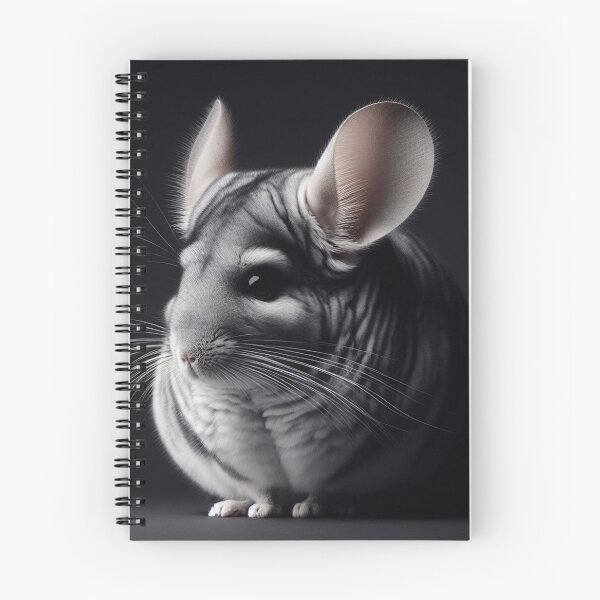 Item preview, Realistic Chinchilla Pawtrait designed and sold by PawtraitRealism.