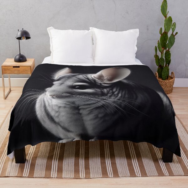 Item preview, Realistic Chinchilla Pawtrait designed and sold by PawtraitRealism.