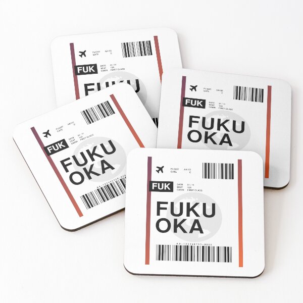 Item preview, Fukuoka Boarding Pass designed and sold by RabbitK.