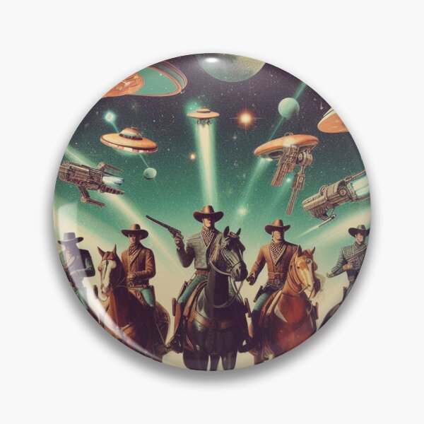 Item preview, cow boy in space designed and sold by Santiayed.