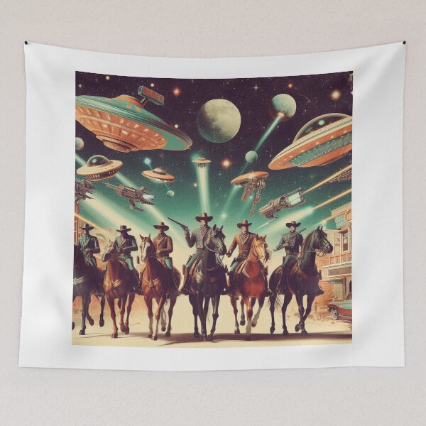 Item preview, cow boy in space designed and sold by Santiayed.