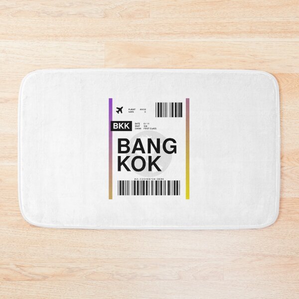 Item preview, Bangkok Boarding Pass designed and sold by RabbitK.
