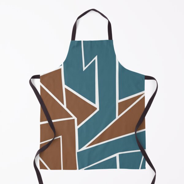 Artikelvorschau, Braun-blaue Puzzle-Kunst entworfen und verkauft von FashionIam.