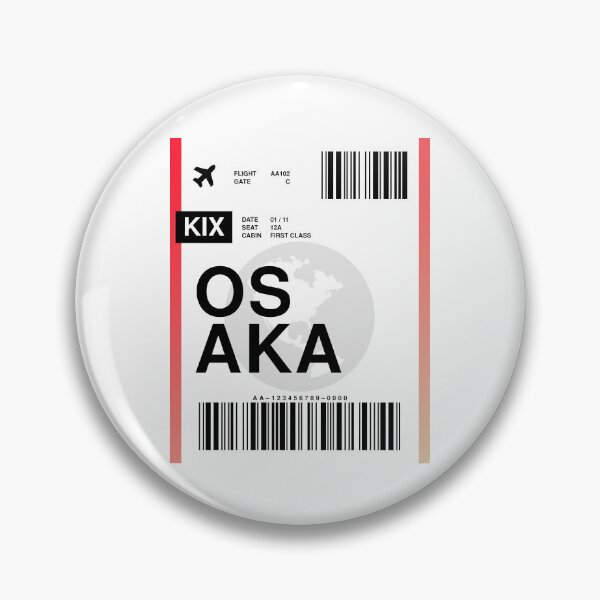 Item preview, Osaka Boarding Pass designed and sold by RabbitK.