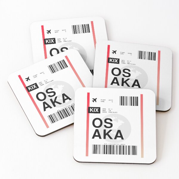 Item preview, Osaka Boarding Pass designed and sold by RabbitK.