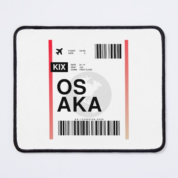 Item preview, Osaka Boarding Pass designed and sold by RabbitK.