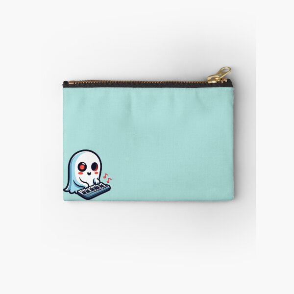 Item preview, Cute Ghost Band Playing electric keyboard, Character File designed and sold by KReasem.