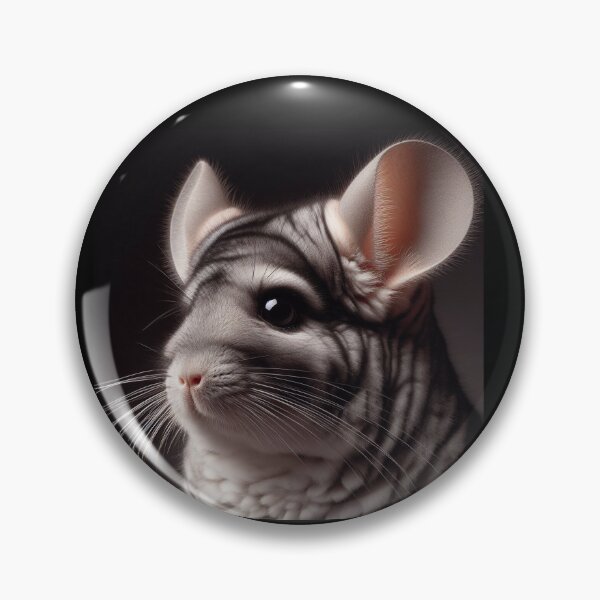 Item preview, Realistic Chinchilla Pawtrait designed and sold by PawtraitRealism.