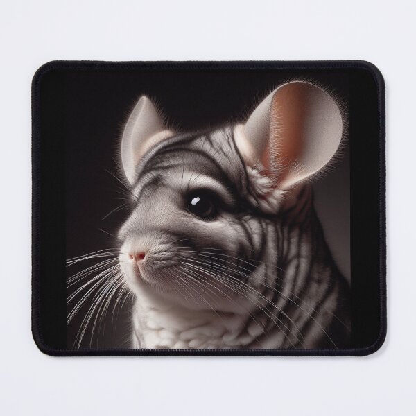 Item preview, Realistic Chinchilla Pawtrait designed and sold by PawtraitRealism.