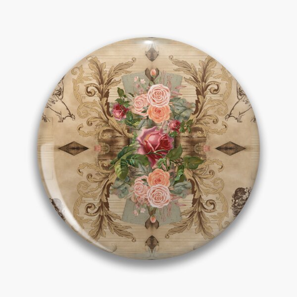 Item preview, Vintage Roses Victorian Style Art Work designed and sold by danaJG.