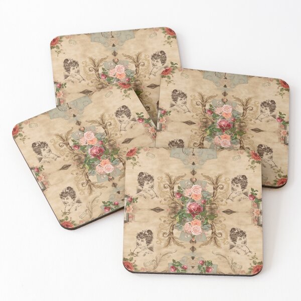 Item preview, Vintage Roses Victorian Style Art Work designed and sold by danaJG.