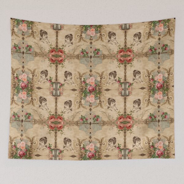 Item preview, Vintage Roses Victorian Style Art Work designed and sold by danaJG.