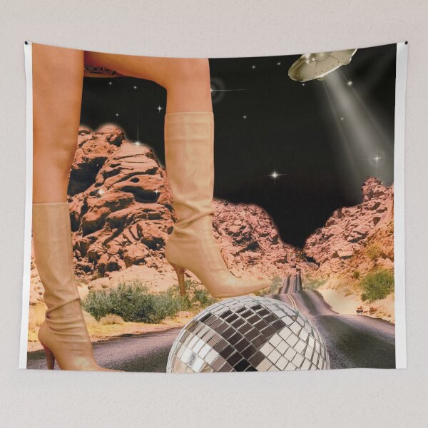 Item preview, Funky Disco Ball Desert Highway designed and sold by clmstudio.