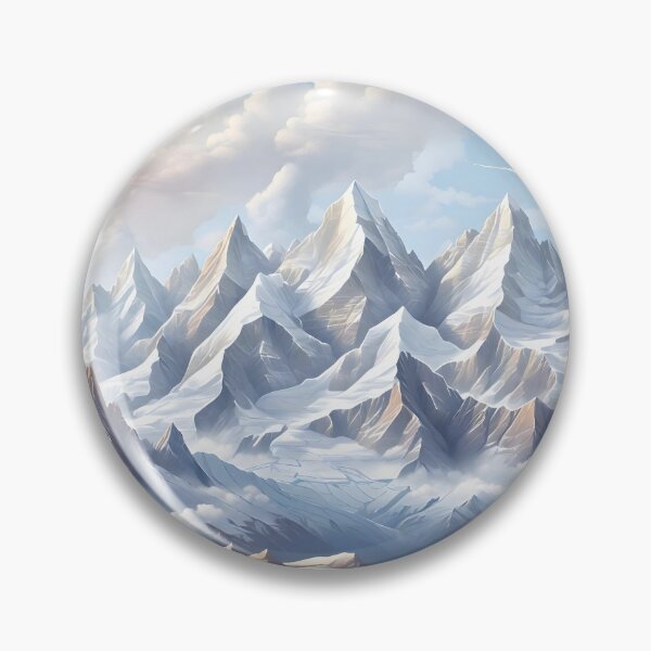 Item preview, Seamless Mountain Range Illustration: A Stunning Display of Nature's Beauty designed and sold by Best-Art-32.