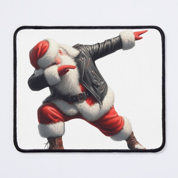 Item preview, Santa Claus Dabbing wearing Boots and Leather Jacket designed and sold by erkabees.
