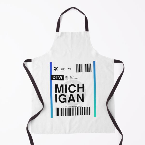 Item preview, Michigan Boarding Pass designed and sold by RabbitK.