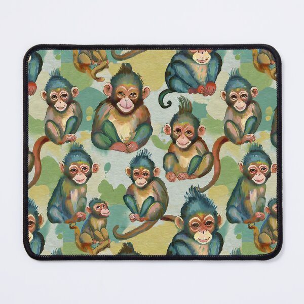 Item preview, Naughty little monkey designed and sold by Teeranon Daengsopa.