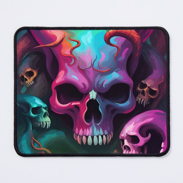 Item preview, Demonic Skull designed and sold by 3hornCreations.