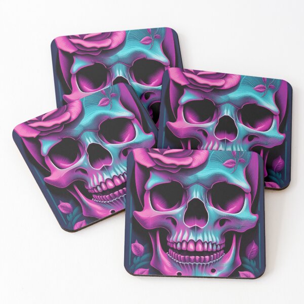 Item preview, Skull And Rose designed and sold by 3hornCreations.