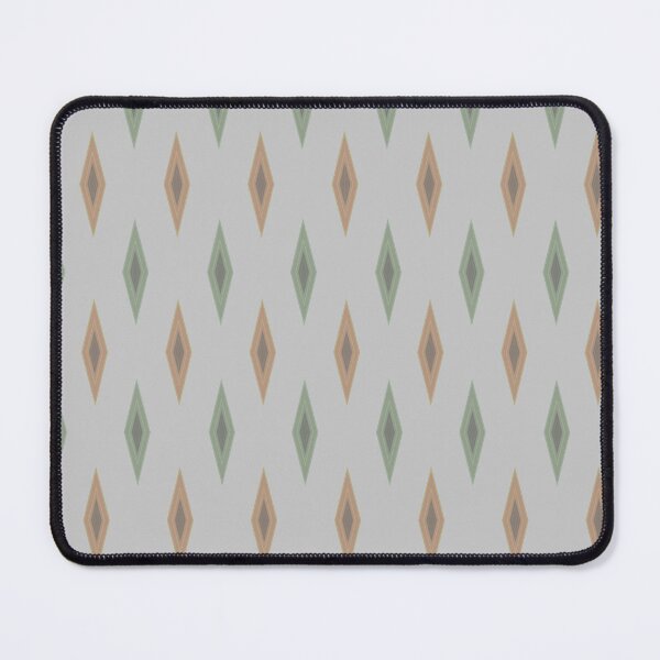 Item preview, Diamonds pattern. Green, orange and gray  designed and sold by SamohtCreates.