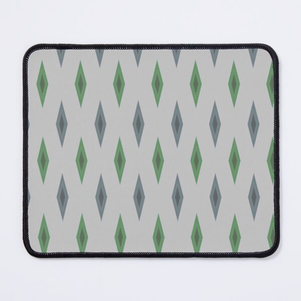 Item preview, Diamonds pattern. Green, blue and gray  designed and sold by SamohtCreates.