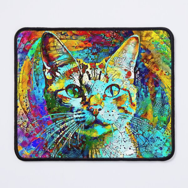 Item preview, Abstractions of abstract abstraction of cat. DeepDream #8925154580023 designed and sold by blackhalt.