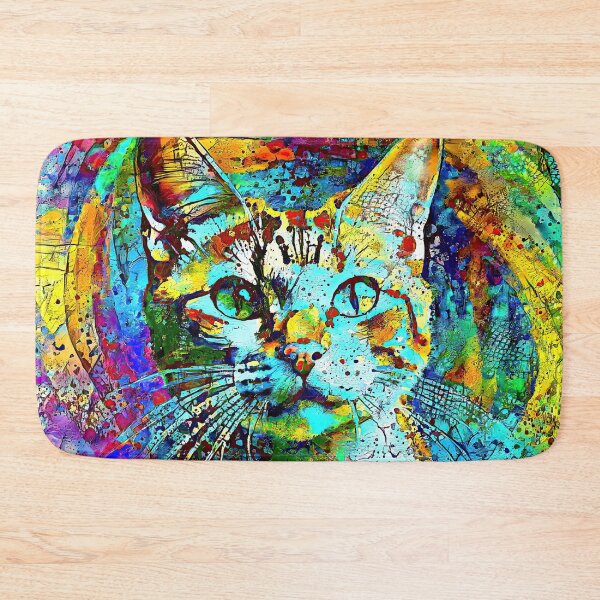 Item preview, Abstractions of abstract abstraction of cat. DeepDream #8925154580023 designed and sold by blackhalt.