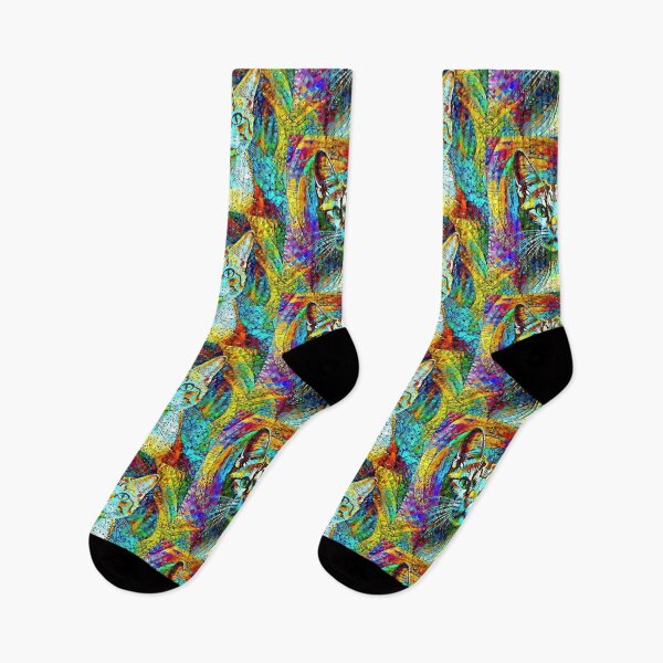 Item preview, Abstractions of abstract abstraction of cat. DeepDream #8925154580023 designed and sold by blackhalt.