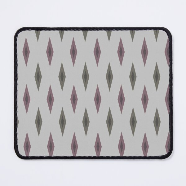 Item preview, Diamonds pattern. Green, purple and gray  designed and sold by SamohtCreates.