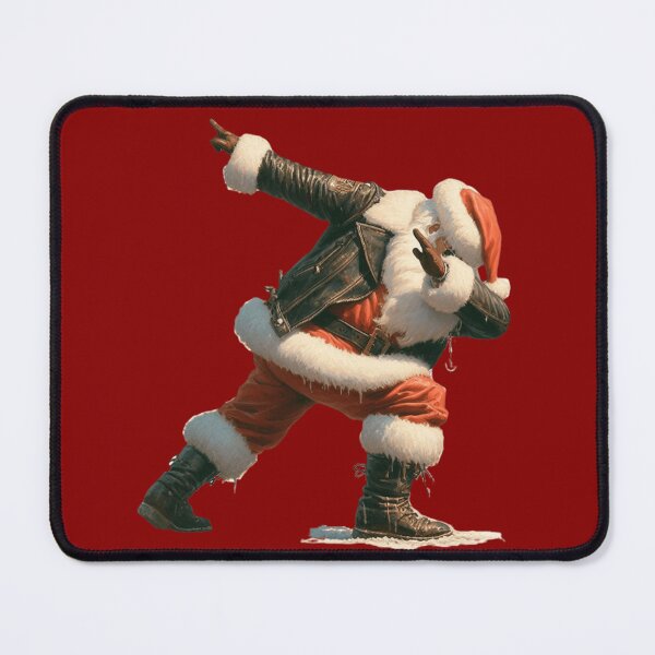 Item preview, Santa Claus Dabbing wearing Boots and Leather Jacket designed and sold by erkabees.