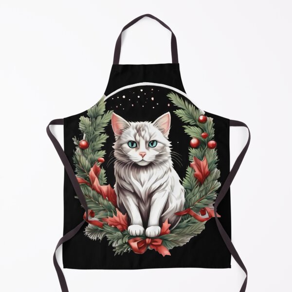 Item preview, Stern Holiday Kitty designed and sold by CAutumnTrapp.