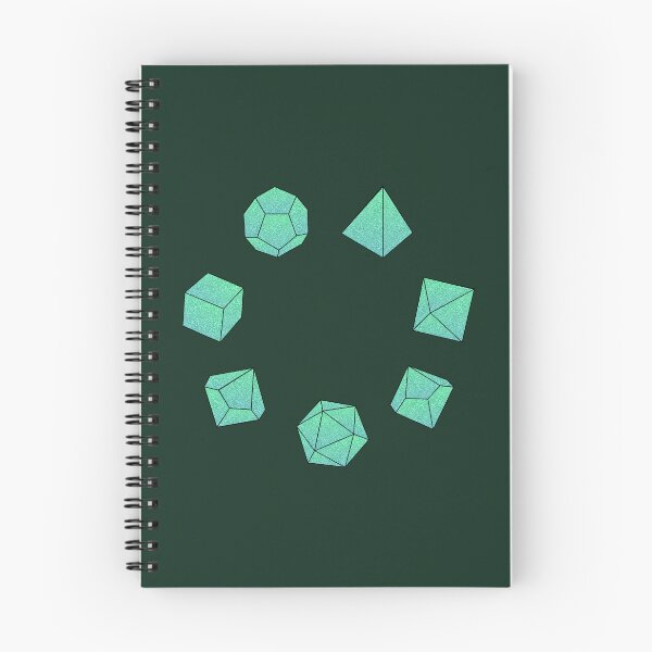 Item preview, Green Polyhedral Dice designed and sold by Pixel and Paintbrush.