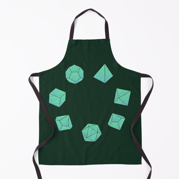 Item preview, Green Polyhedral Dice designed and sold by Pixel and Paintbrush.