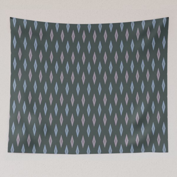 Item preview, Diamonds pattern. Blue, purple and teal  designed and sold by SamohtCreates.