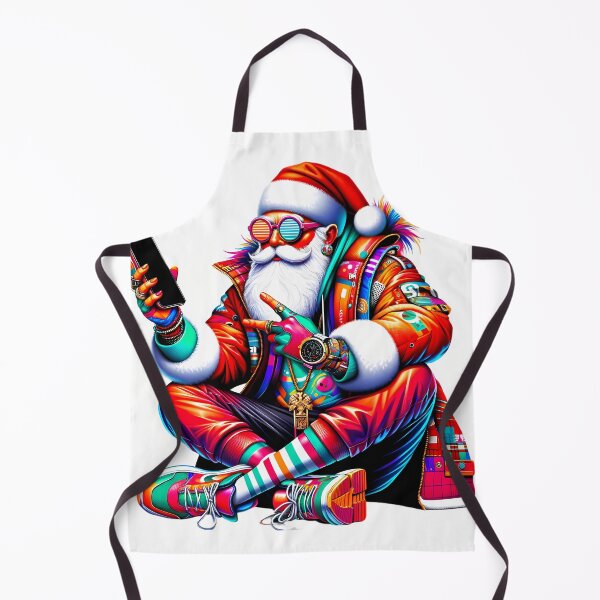 Item preview, "Vogue Santa: Redefining Holiday Chic" designed and sold by VectorVoyage.