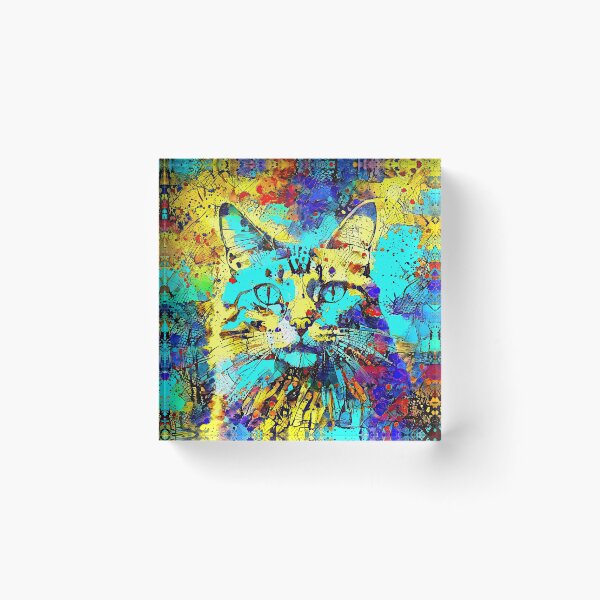 Item preview, Abstractions of abstract abstraction of cat. DeepDream #6924188235540 designed and sold by blackhalt.