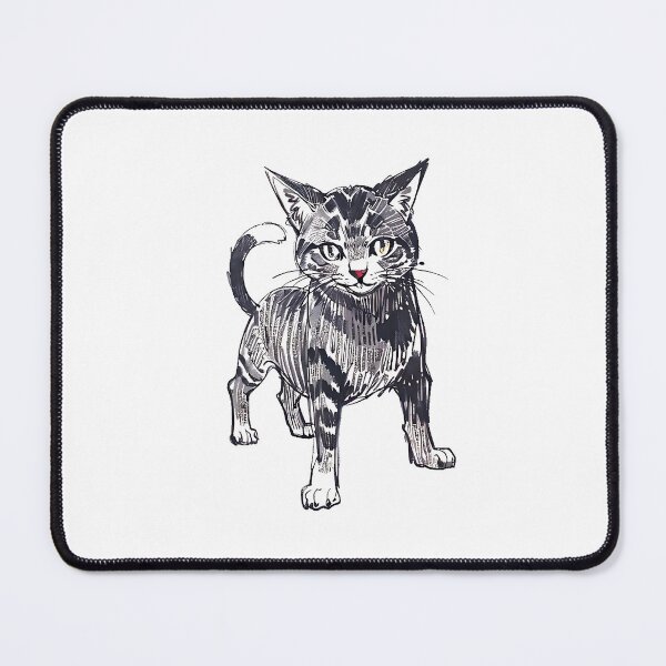 Item preview, Feline Simplicity: Minimalist Black Line Art Cat designed and sold by SirZeus.
