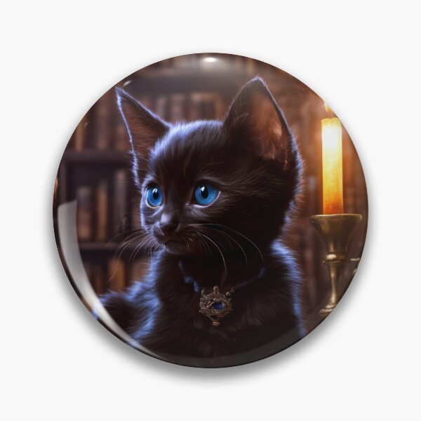 Item preview, The Old World Library Cat designed and sold by Lava Tigers Art.